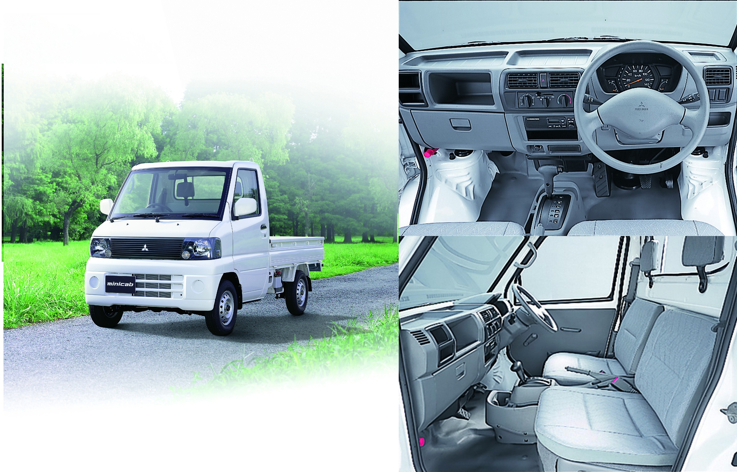 最初期（2002年のミニキャブトラック）