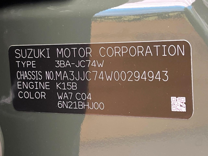 2026 Suzuki Jimny Nomad 3BA-JC74W (UW-69ef58866096b)[1]