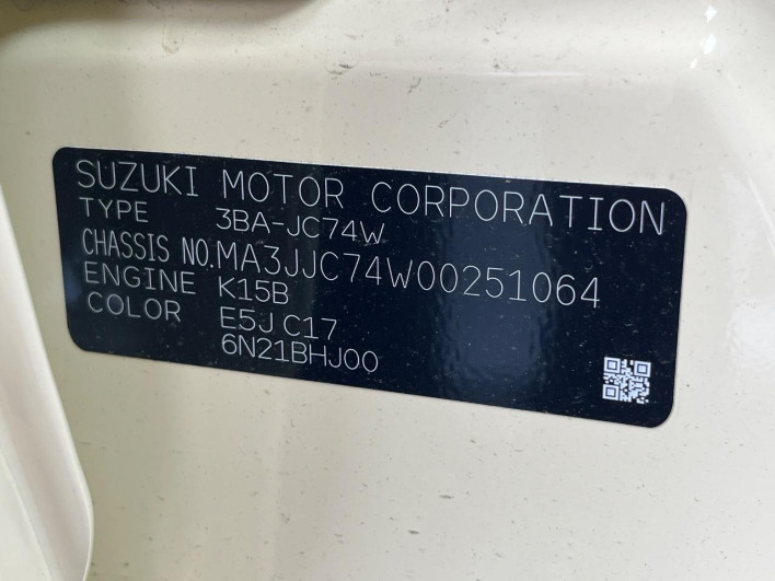 2025 Suzuki Jimny Nomad 3BA-JC74W (UW-69f2a4d3a3d52)[1]