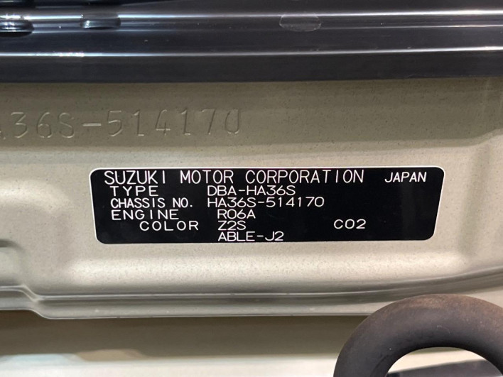 2019 Suzuki Alto DBA-HA36S (UW-69f80d2d2d2d4)[1]