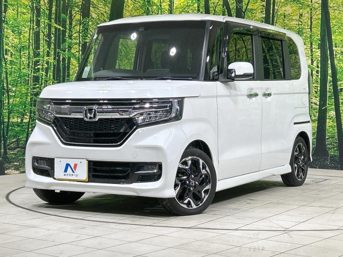 2018 Honda N-BOX CUSTOM DBA-JF3 (UW-69f80d4a0d0f4)[0]