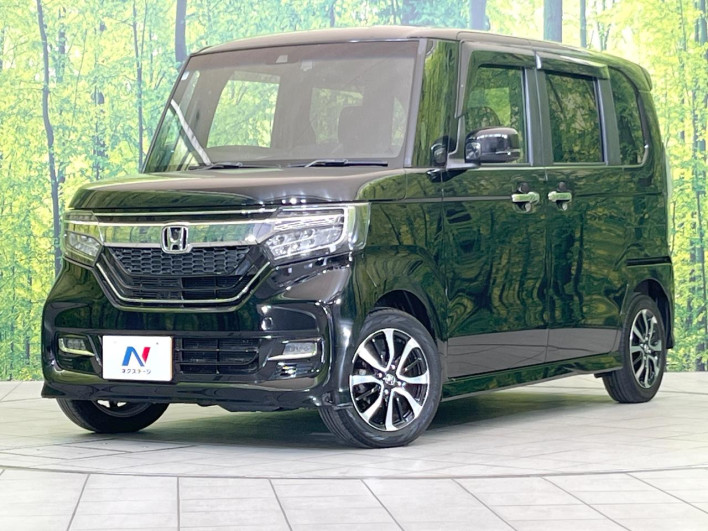 2018 Honda N-BOX CUSTOM DBA-JF3 (UW-69f95e4680f78)[0]