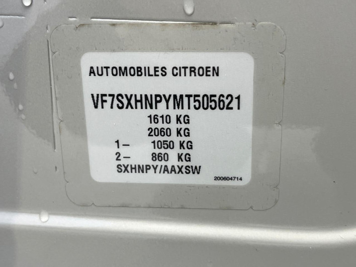 2021 Citroen C3 5BA-B6HN05 (UW-6a03eb1561233)[1]