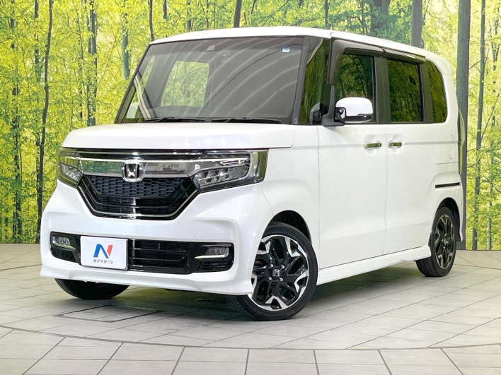 2018 Honda N-BOX CUSTOM DBA-JF3 (UW-6a13f02a165a2)[0]
