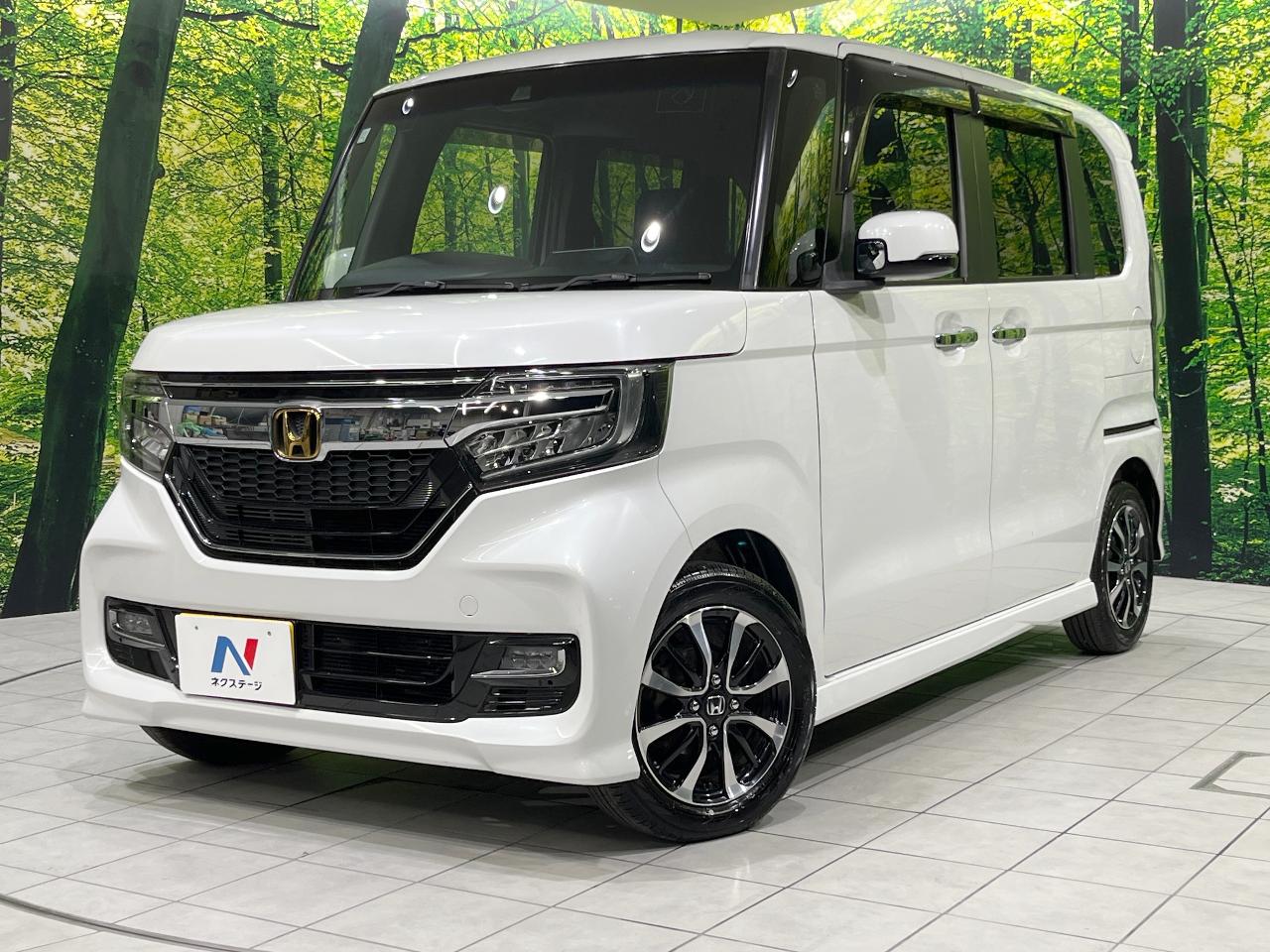 2018 Honda N-BOX CUSTOM DBA-JF3