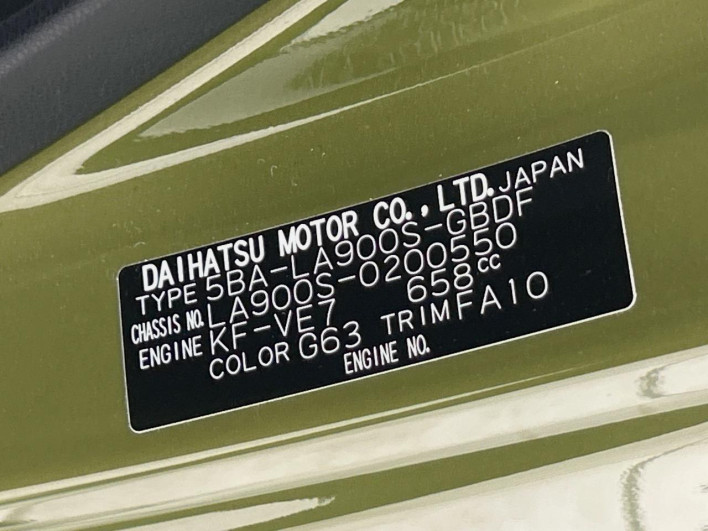 2025 Daihatsu Taft 5BA-LA900S (UW-6a239018c4c31)[1]