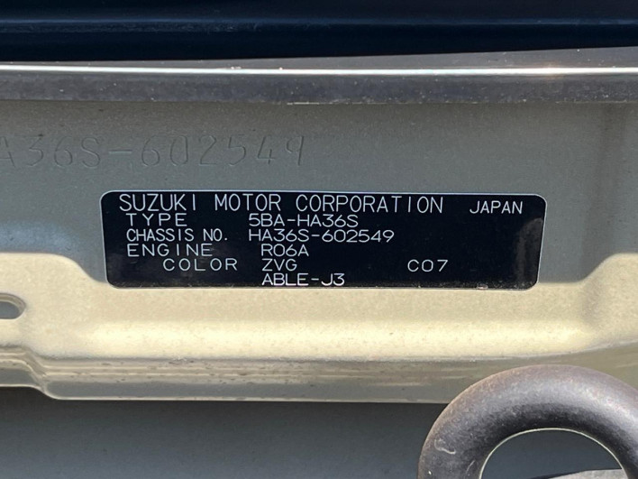 2020 Suzuki Alto 5BA-HA36S (UW-6a36041469b01)[1]