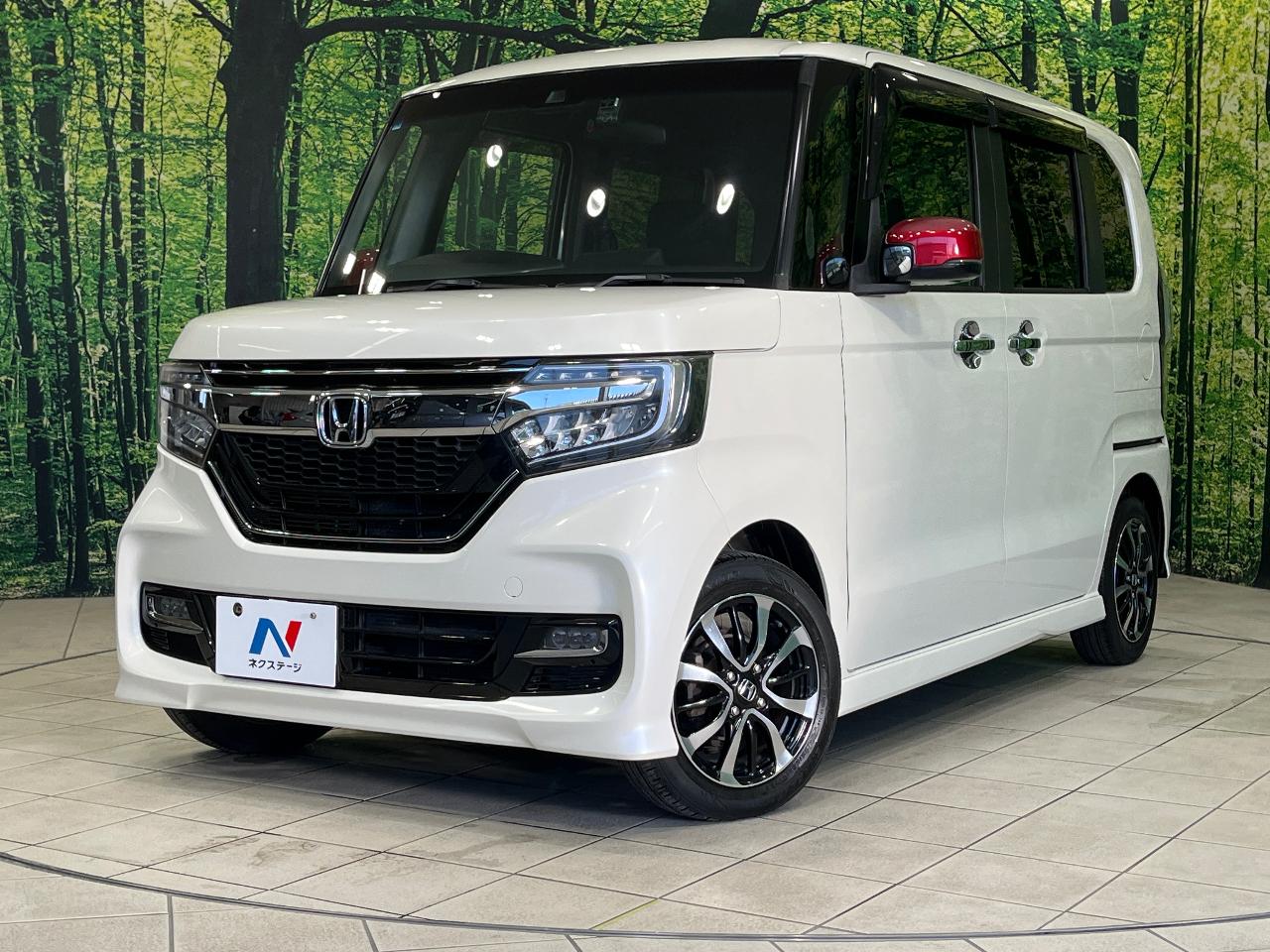 2018 Honda N-BOX CUSTOM DBA-JF3